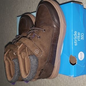 EUC Stride Rite Booker Boot Brown 11.5M and wide